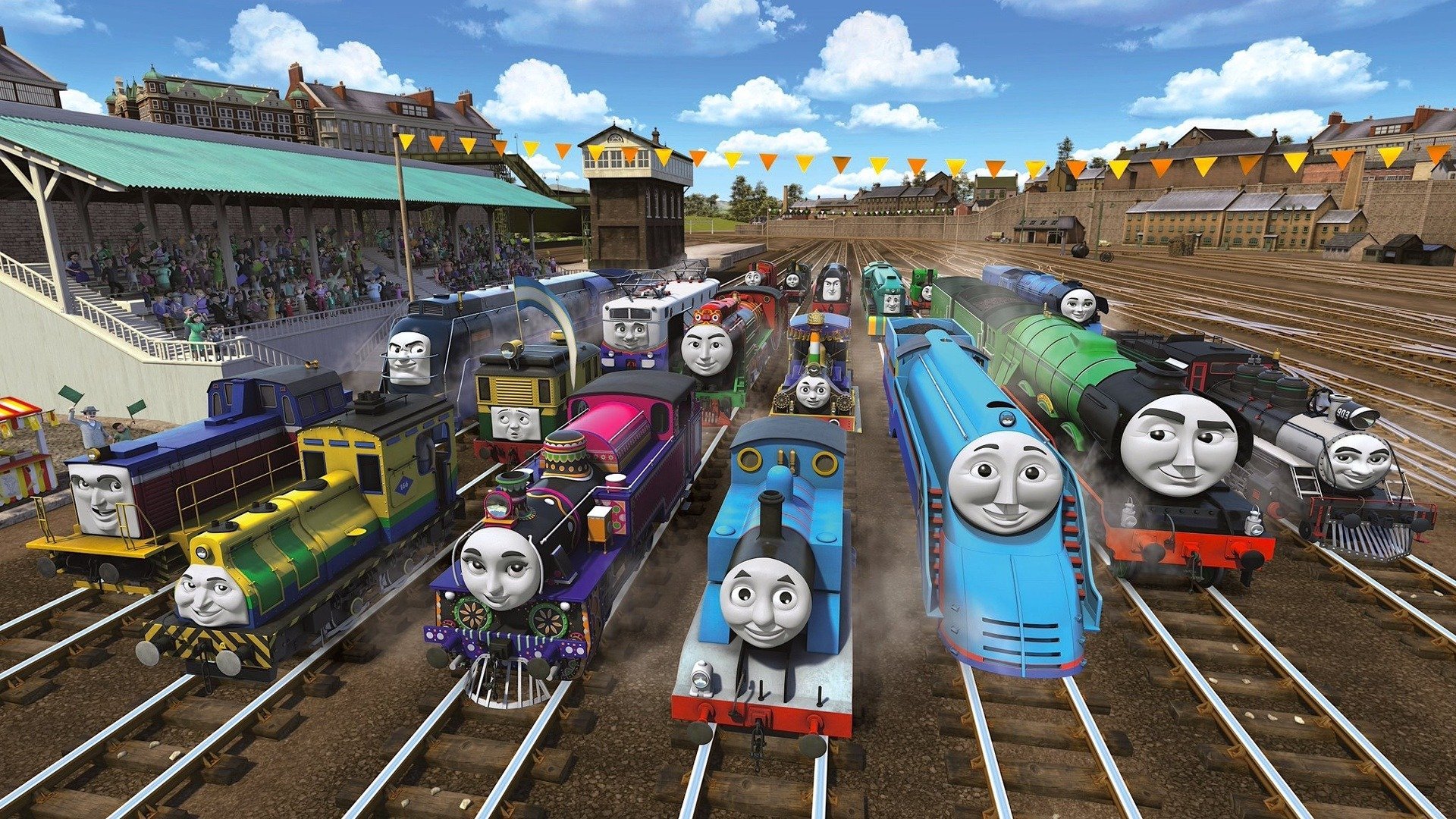 Бобо паровозик. Thomas and friends. Thomas and friends the great Race 2016.
