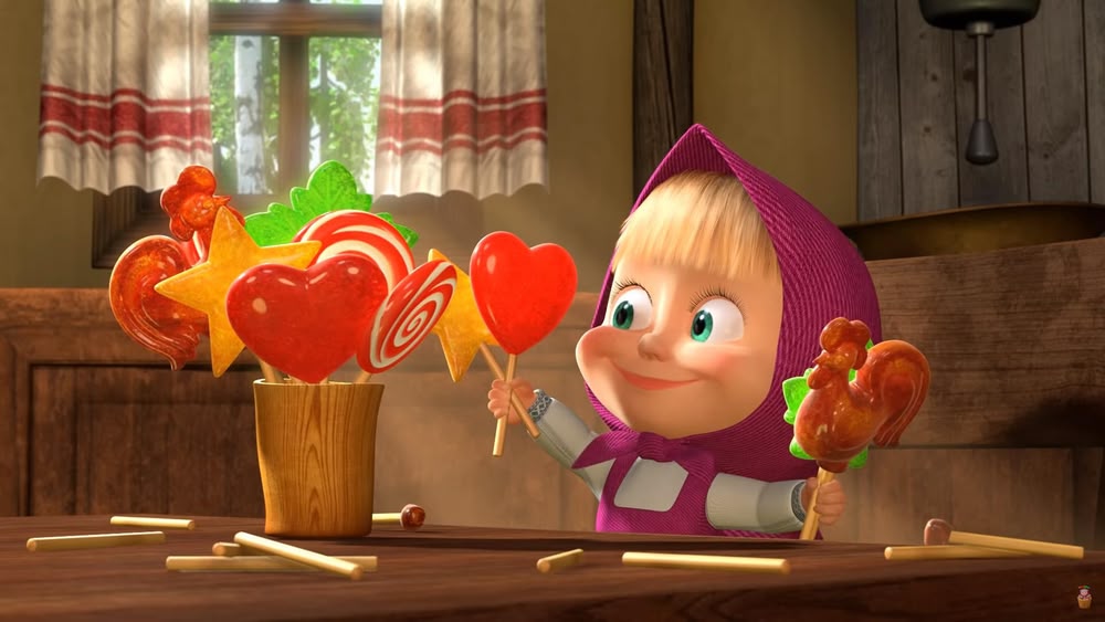 Masha The Bear Season 2 Episode 7 Sky