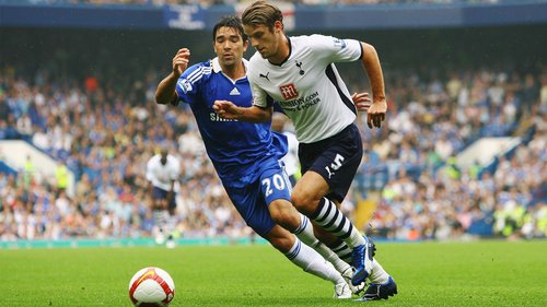 Relive a classic match from the Premier League. Here, Spurs and Chelsea go head-to-head at White Hart Lane in an end-to-end encounter that produced eight goals.