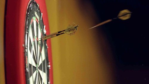 In the semi-finals of the 2023-24 World Darts Championship at Ally Pally, a 16-year-old Luke Littler meets the 2018 champion Rob Cross and Scott Williams takes on Luke Humphries. (02.01)