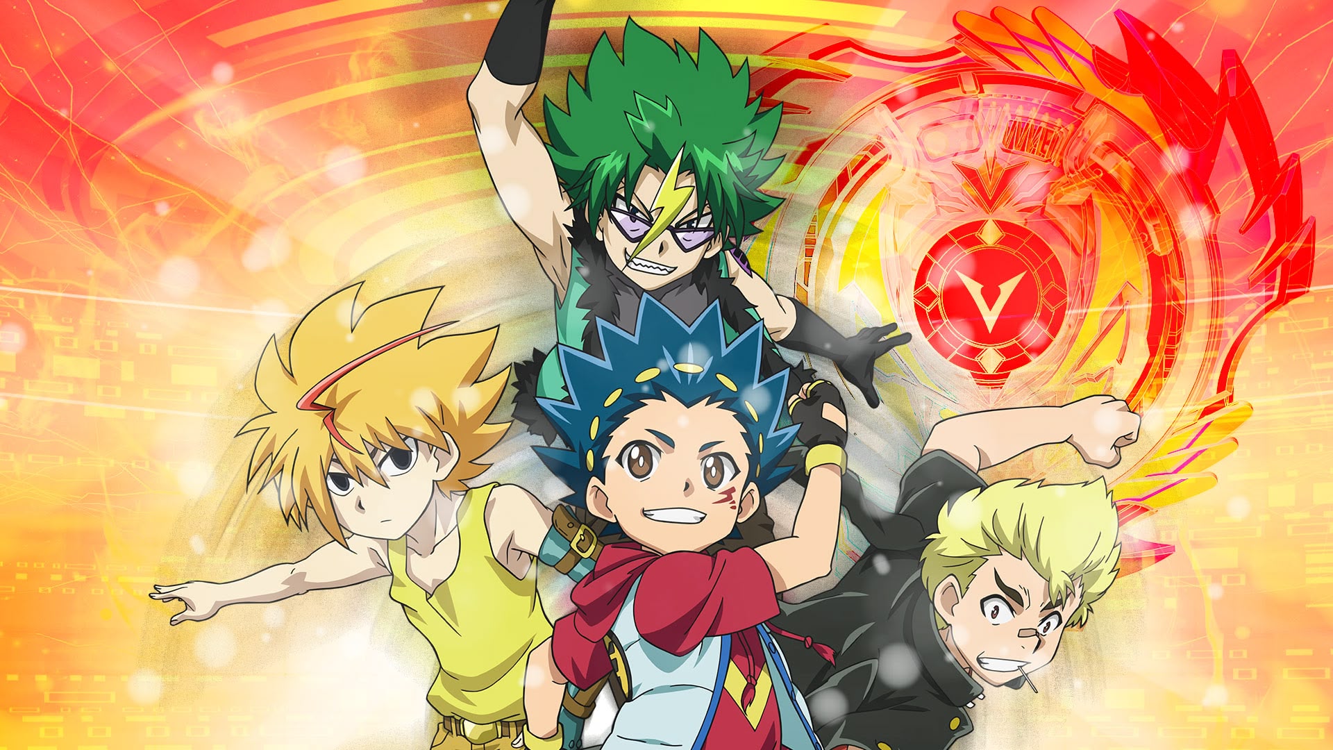 Anime Beyblade Burst HD Wallpaper