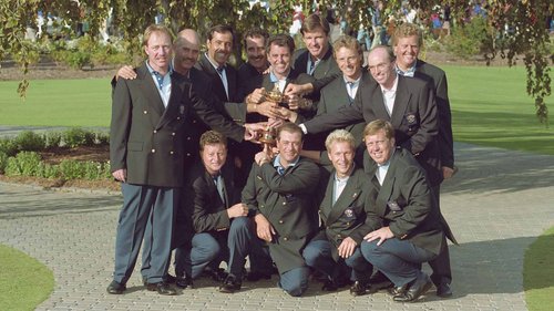 A look back at The 1995 Ryder Cup at Oakhill Country Club. America were the holders and Europe had only won once on US soil. Bernard Gallacher was to make amends.