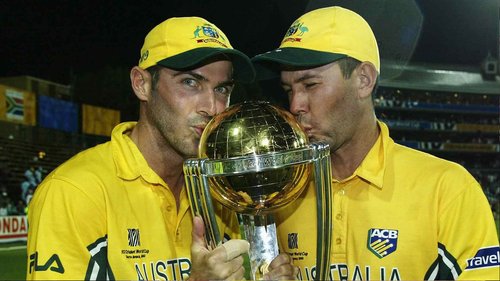 A chance to remember the 2003 ICC Cricket World Cup from South Africa, Zimbabwe and Kenya. Australia were the defending champions from the 1999 edition.
