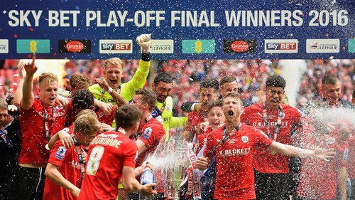 Barnsley meet Millwall at Wembley Stadium in the Sky Bet League 1 play-off final. Both clubs were in the Championship together as recently as 2013-14.