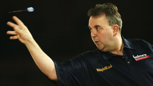 In a match that saw the first-ever televised nine-darter, revisit this classic contest between Phil Taylor and Chris Mason at the 2002 World Matchplay. Contains flashing images.