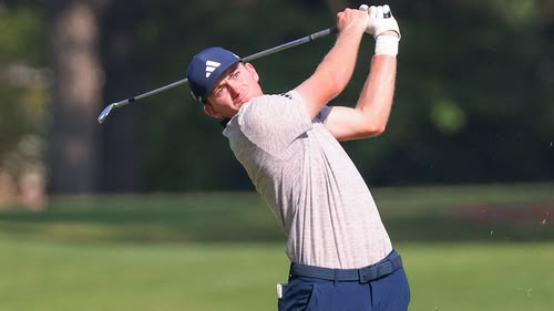 Day one of the PGA Tour's Barracuda Championship, held at Tahoe Mountain Club. The United States' Nick Dunlap captured victory last season, the second of the 21-year-old's two Tour wins.