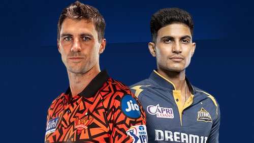 Looking to book their playoff berth, Sunrisers Hyderabad take on an out-of-contention Gujarat Titans in the IPL. This is the first of two home games to end the season for Hyderabad. (16.05)