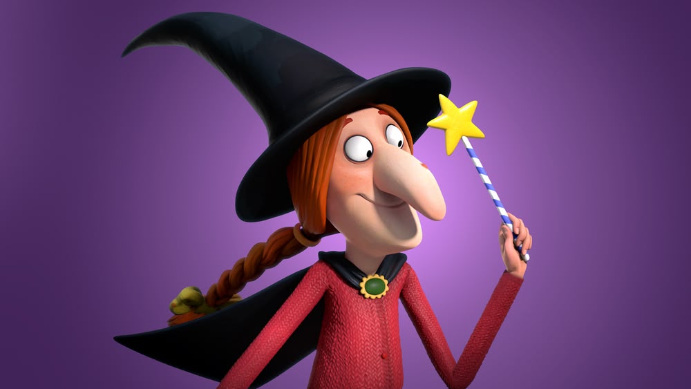 room on the broom witch toy