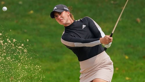 The third round of the PIF London Championship, a Ladies European Tour event in St Albans. With victory sewn up by Team Du Toit, individual leader Laura Fünfstück holds a three-shot lead.