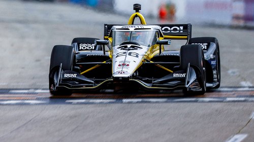 Grid positions are determined for Saturday's Grand Prix of Indianapolis - the next race on the 2024 NTT IndyCar Series calendar - as the drivers take to the track for qualifying. (10.05)