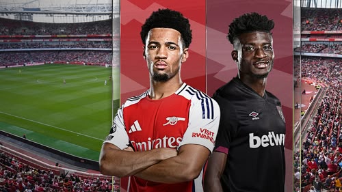 West Ham bring a pair of top-flight defeats to the Emirates as Graham Potter's side face Arsenal. The Gunners needed a late Mikel Merino brace to get past Leicester last Saturday. (22.02)