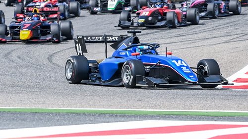 Round three of the FIA Formula 3 Championship sees the drivers take to Imola for a Sprint Race. Van Amersfoort Racing's Noel León starts from reverse grid pole. (18.05)