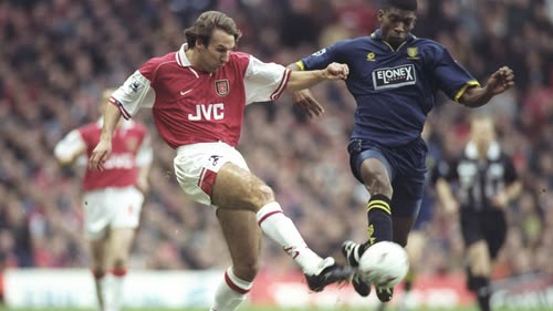 Wimbledon: Enjoy the greatest Premier League game for each of the league's 47 clubs, as voted for by fans. Here, for Wimbledon, their 1-0 victory over Arsenal back in February 1997.