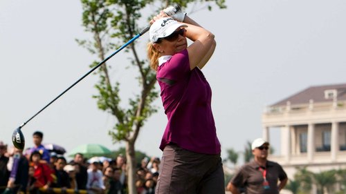 Professional golfers give advice on how to improve your game from the tee to the green. Here, golf star Annika Sorenstam offers advice on how best to use the driver.