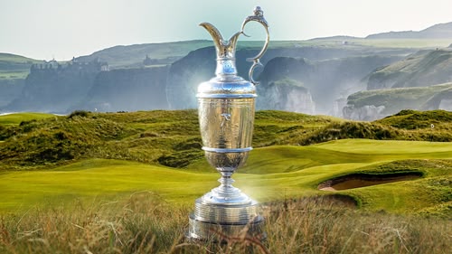 With the countdown underway at Royal Portrush, join build-up to the opening round of the 153rd Open on the eve of golf's original championship.