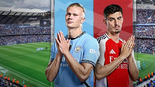 On Super Sunday, the Etihad sees the first gauntlet between last season's winners City and their runners-up Arsenal. The Gunners painted north London red in last week's derby. (22.09)