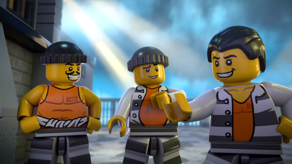 Lego police best sale mini movies