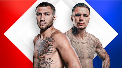 In his quest to recapture a world title, Ukraine's legendary Vasiliy Lomachenko travels to Perth to face Australia's George Kambosos for the vacant IBF lightweight championship. (12.05)