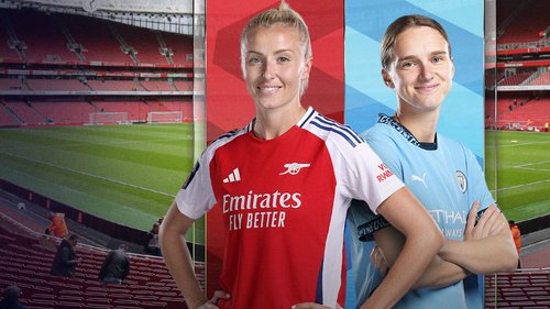 Last year's runners-up Manchester City travel to face Jonas Eidevall's Arsenal on the opening weekend of the 2024-25 Women's Super League season. (22.09)