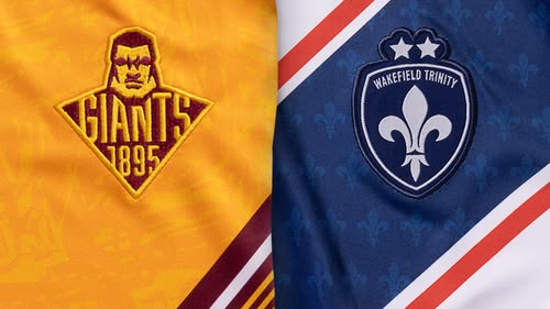 Huddersfield Giants play host to Wakefield Trinity in the Betfred Super League.