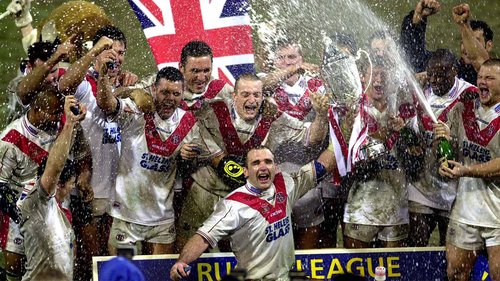 Look back at a thriller at Reebok Stadium, as Super League champions St Helens face NRL Premiers Brisbane for the right to be crowned champions of the world.