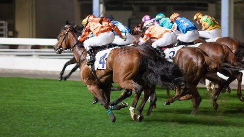 Live racing action from Sha Tin.