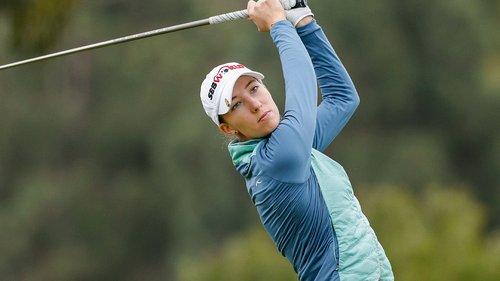 Day two of the Amundi German Masters on the Ladies European Tour, held at Golf and Country Club Seddiner See. Patricia Isabel Schmidt leads by one shot heading into round two. (17.05)
