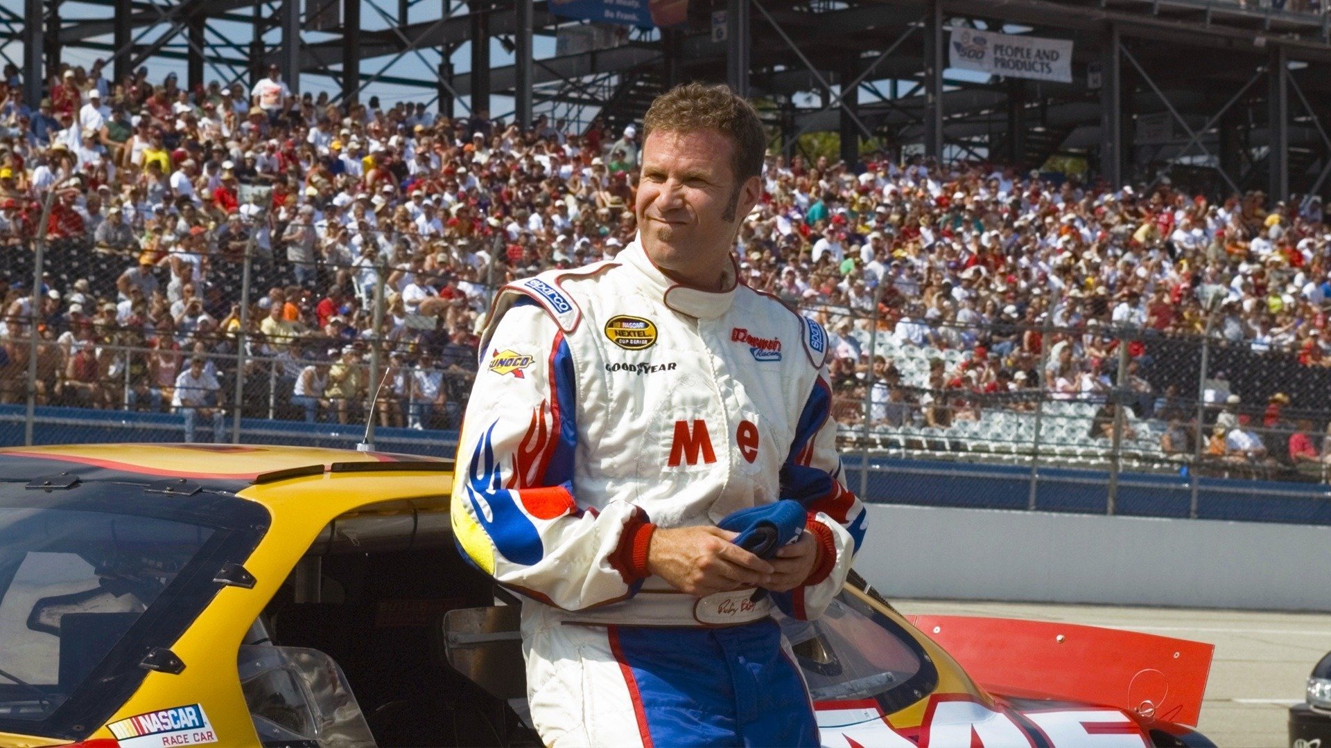 ...Ricky Bobby: NASCAR superstar Will Ferrell is blessed with success... un...
