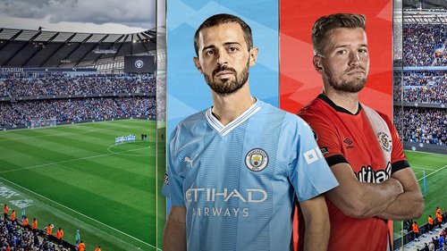 The champions City host struggling Luton in the Premier League. With their title rivals in action Sunday, victory here for Pep Guardiola's men would see them go temporarily top. (13.04)