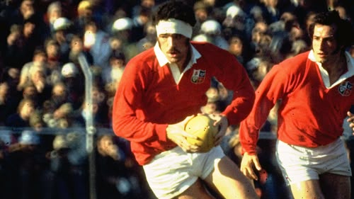 A look at Mervyn Davies' career with the British and Irish Lions. One of the greatest number eights to come out of Wales, "Merv the Swerve" played on tours to New Zealand and South Africa.