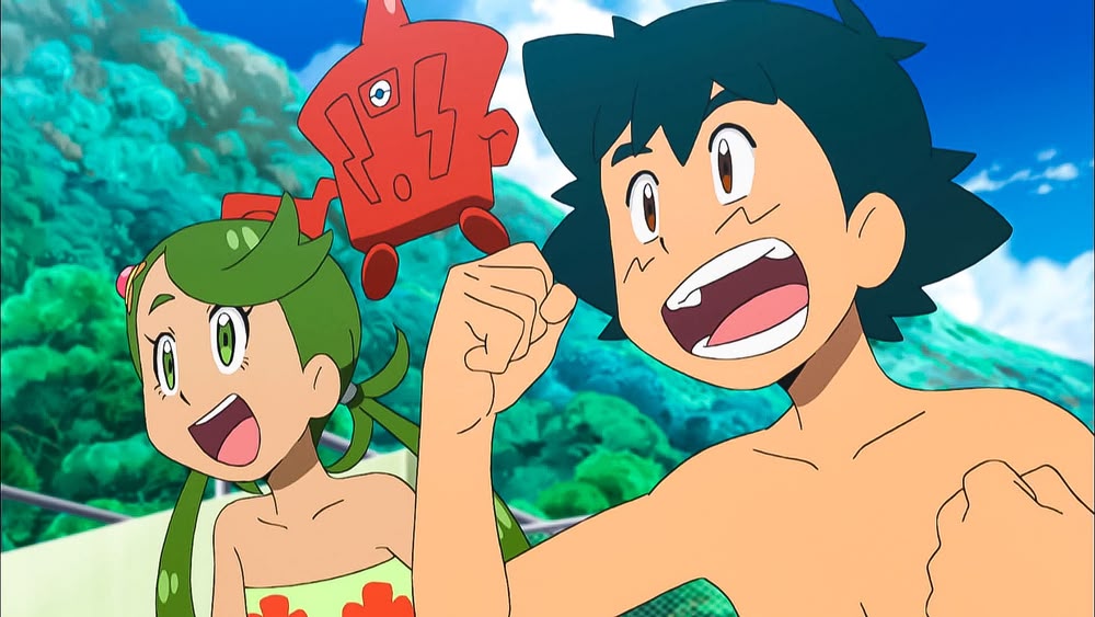 Pokemon Sun Moon Ultra Adventures Season 21 Episode 43 Sky