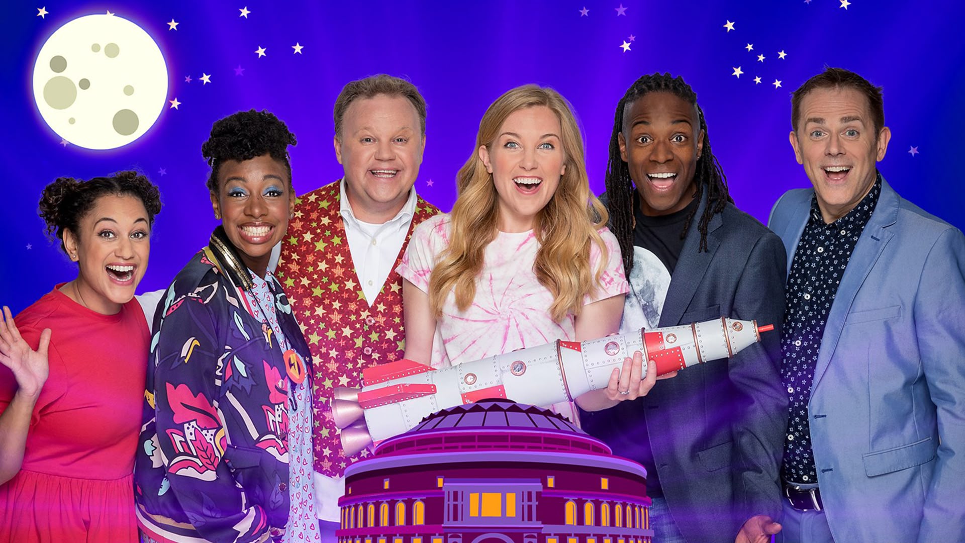 Cbeebies Moon Prom : Cbeebies Prom Off to the Moon 30“ – WPFQTM