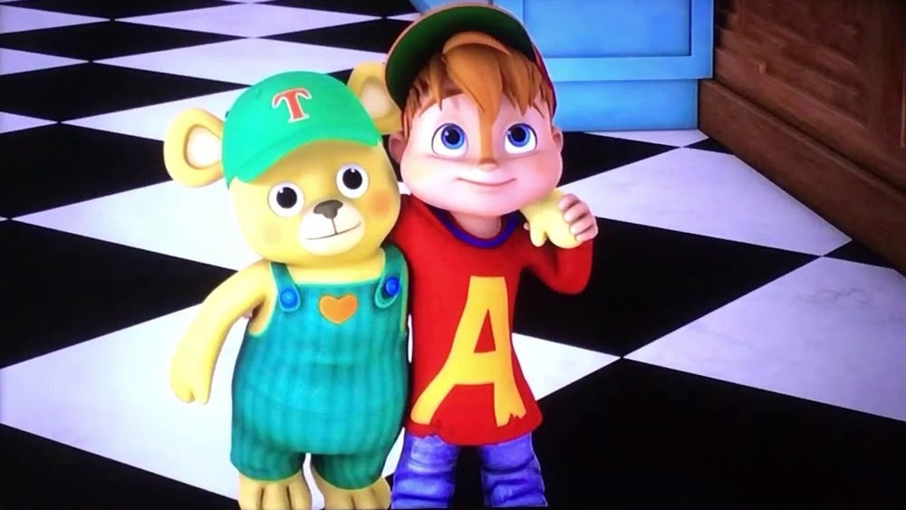 Alvin and the store chipmunks talking teddy