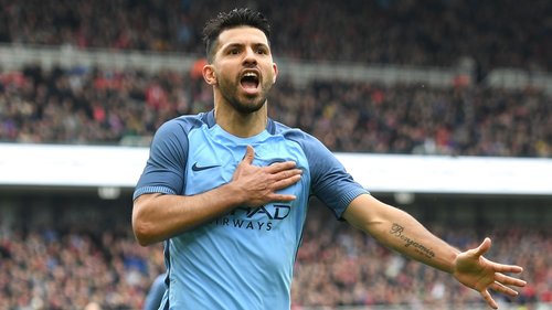 A celebration of the players to have bagged 100 goals or more in the Premier League. Here, a look at Sergio Aguero, who has scored over 100 times during his time at Manchester City.