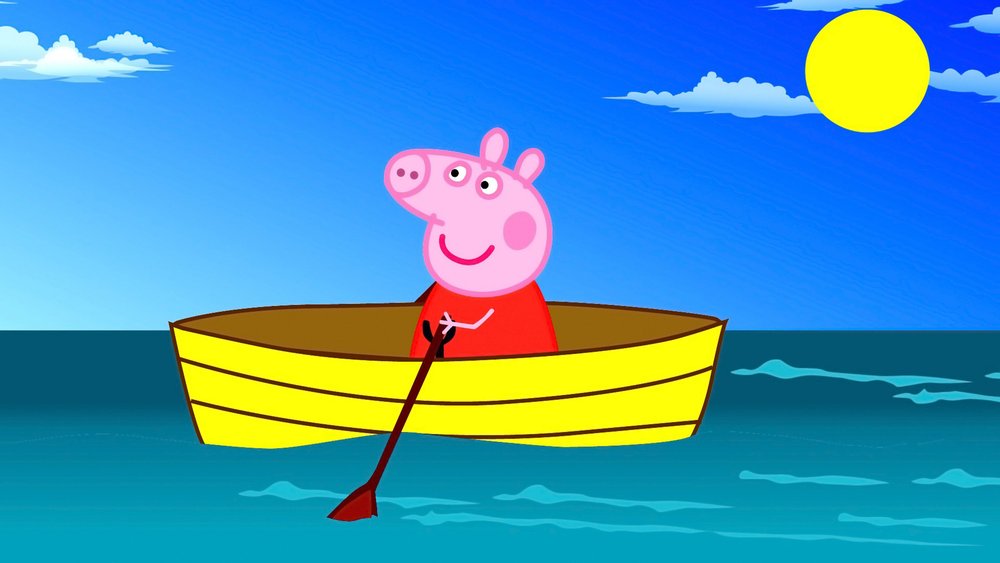HAPPY PEOPLE - Peppa Pig bateau, gonflé 80x54x2…