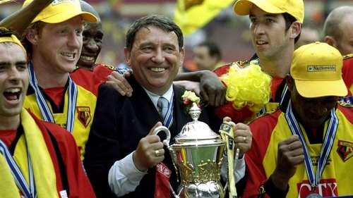 Relive a classic match from the English Football League. Here, Bolton Wanderers and Watford face off in the First Division play-off final at Wembley back in 1999.