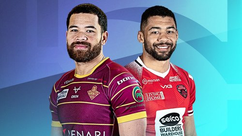 Huddersfield Giants face Salford Red Devils in the Super League.  Huddersfield hearts were broken last time out at St Helens as their run of five straight wins came to an end. (03.05)