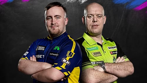 Luke Littler competes in a second consecutive World Darts Championship final, as the 17-year-old wonderkid takes on three-time champion Michael van Gerwen at Alexandra Palace. (03.01)