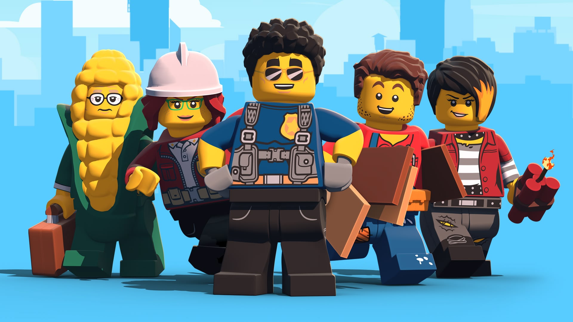 Lego city cartoon new arrivals