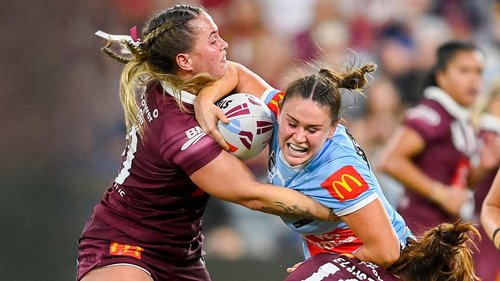 For the first time ever, the Women's State of Origin series between shield holders Queensland and New South Wales extends to three matches as Suncorp Stadium stages game one. (16.05)