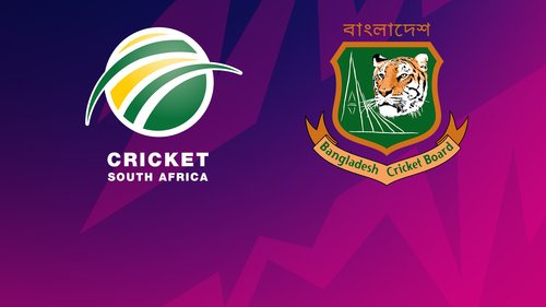 A group-stage match from the ICC Men's T20 World Cup at Nassau County International Cricket Stadium, as the Group D toppers South Africa take on unbeaten Bangladesh in New York. (10.06)